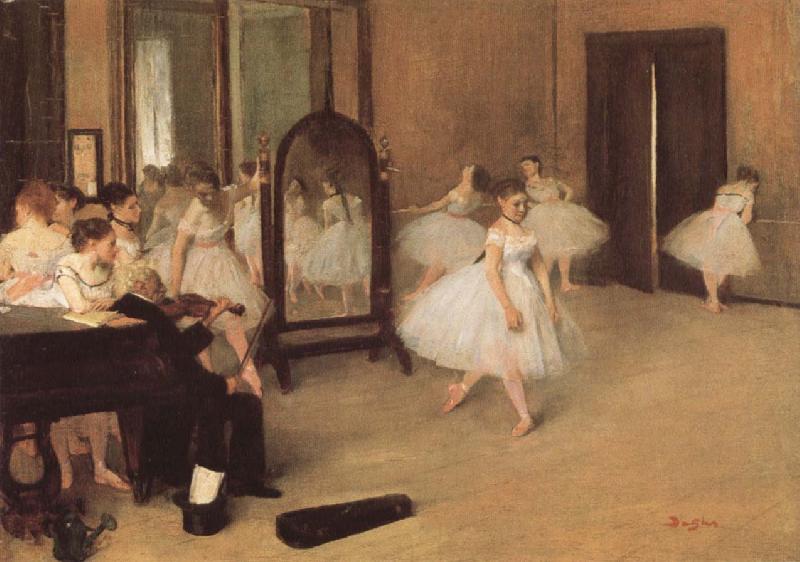 Edgar Degas The Dancing Class Sweden oil painting art